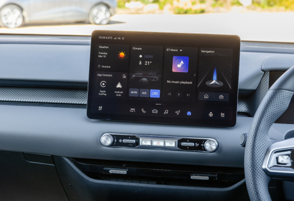 12.8" HD Touchscreen