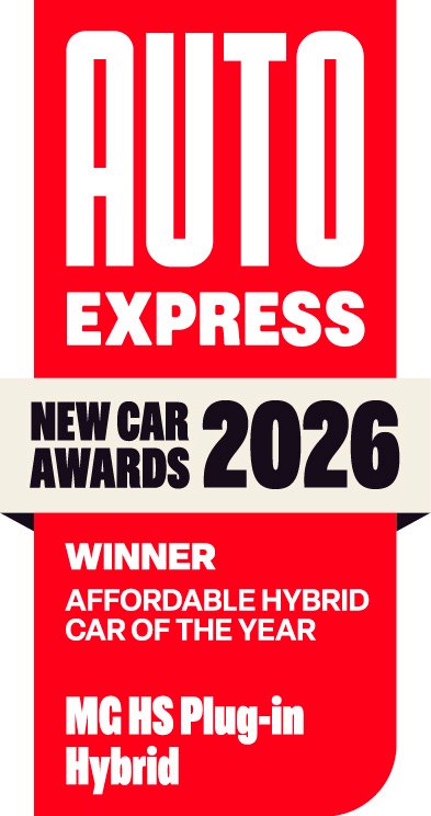 Auto Express 2026 New Car Awards: MG HS Plug-in Hybrid wins Affordable Hybrid Car of the Year.