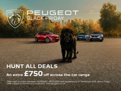 Leominster Motors Launches Peugeot Black Friday Event with Extra £750 Saving