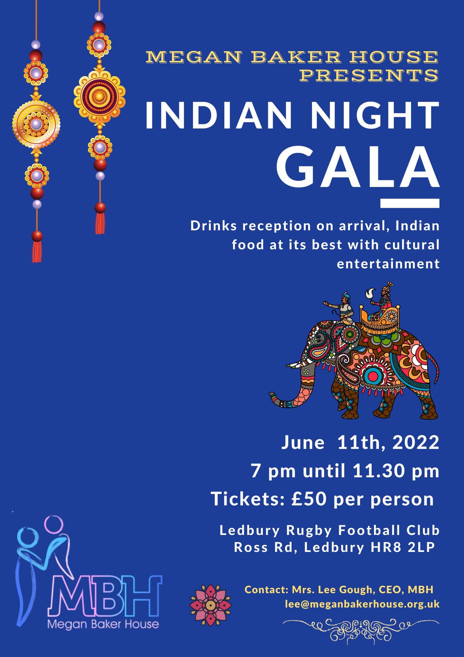 Indian Night Gala for Megan Baker House