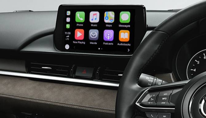 Mazda6 Tourer Apple Play