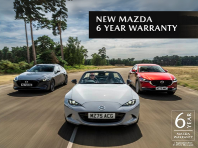Enjoy Peace of Mind with Mazda’s 6-Year Warranty and 3-Year Roadside Assistance